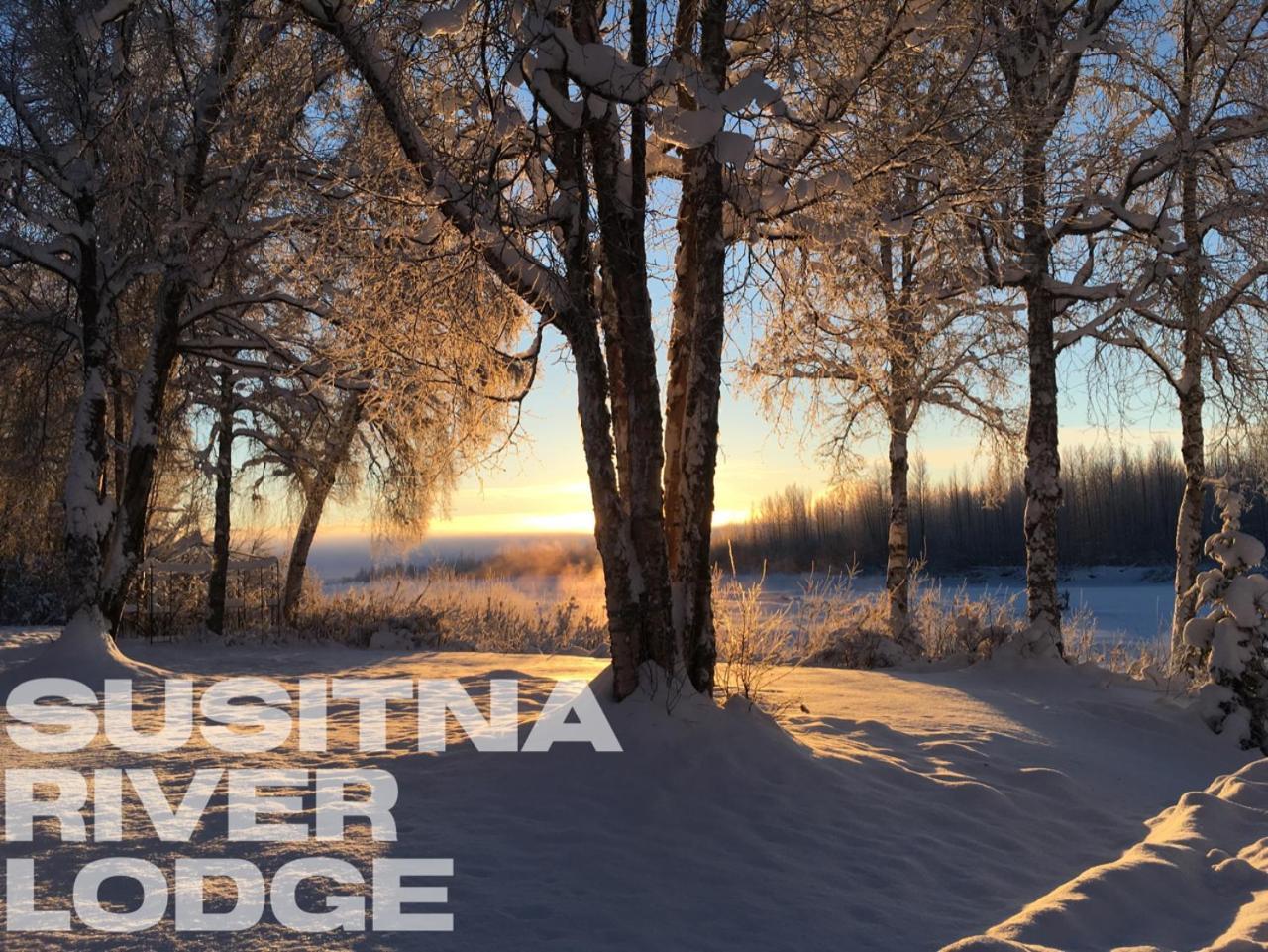 Susitna River Lodging, Backwoods Cabins تالكيتنا المظهر الخارجي الصورة
