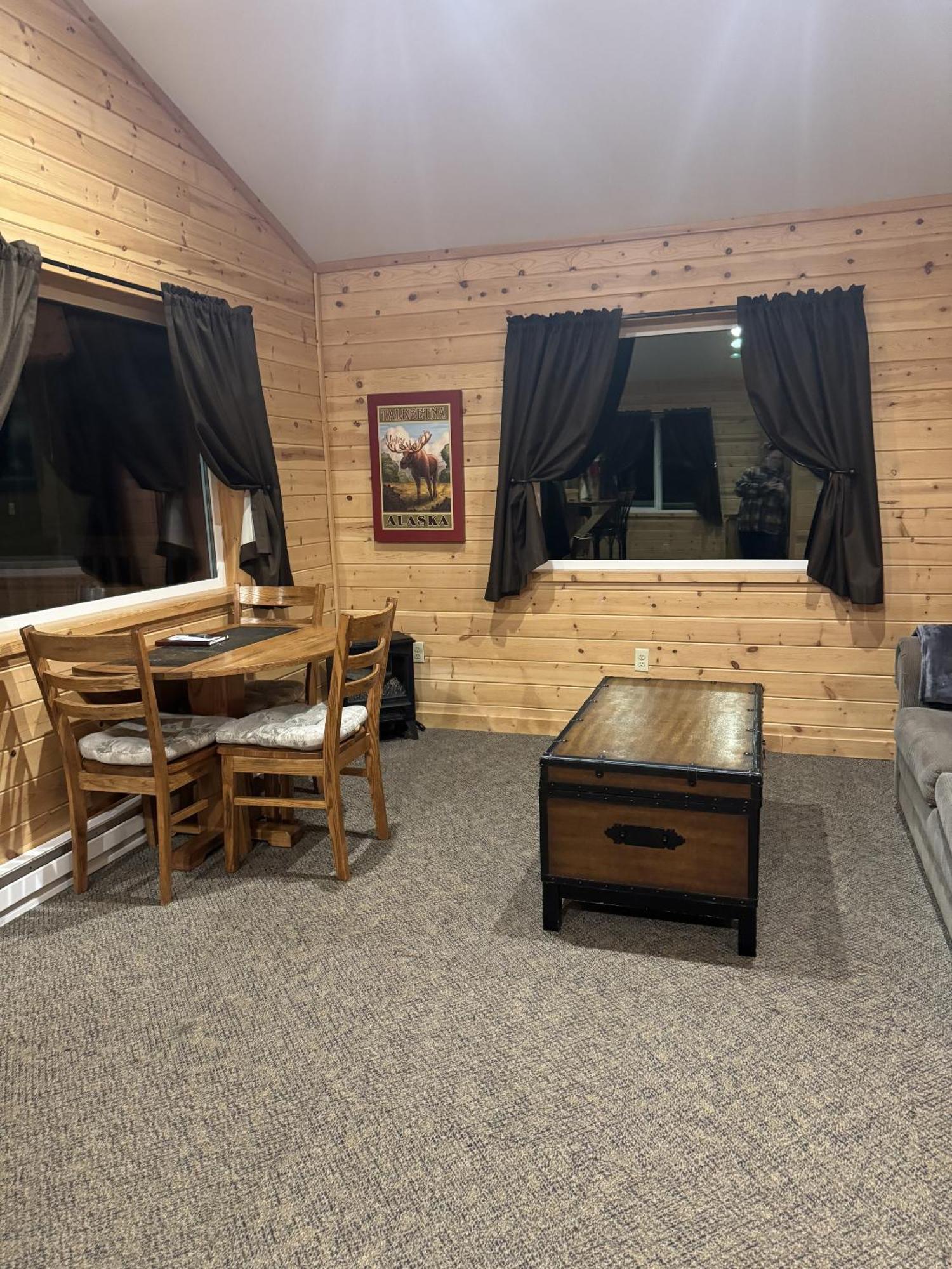 Susitna River Lodging, Backwoods Cabins تالكيتنا المظهر الخارجي الصورة